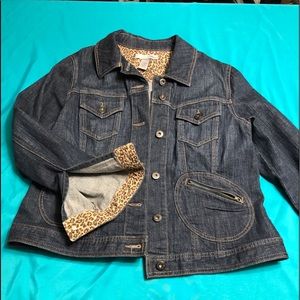 CHICO’S Jean Jacket -Chico’s Size 2